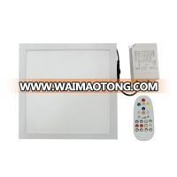 RGBW & CCT adjustable 20W 36W Smart LED panel light ceiling with remote control