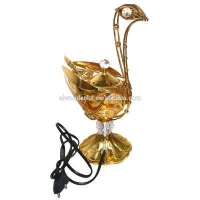 2016 fancy Electric Incense Burner with crystals